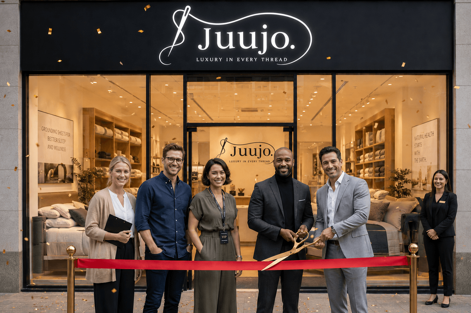 Juujo Grounding Bedding Store Grand Opening