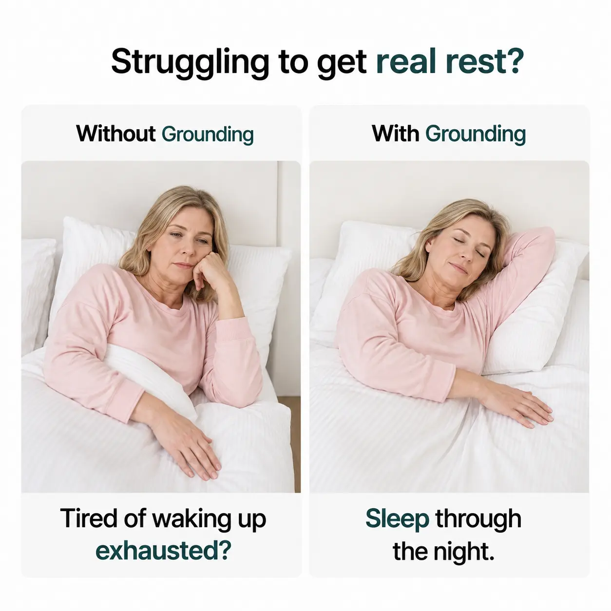Juujo Natural Healing Grounding Pillowcase