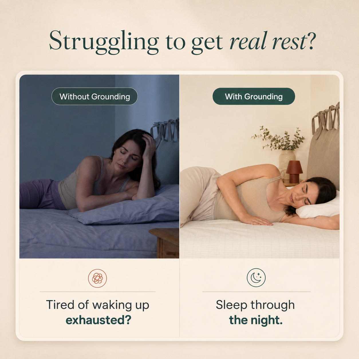 Grounding sheet health