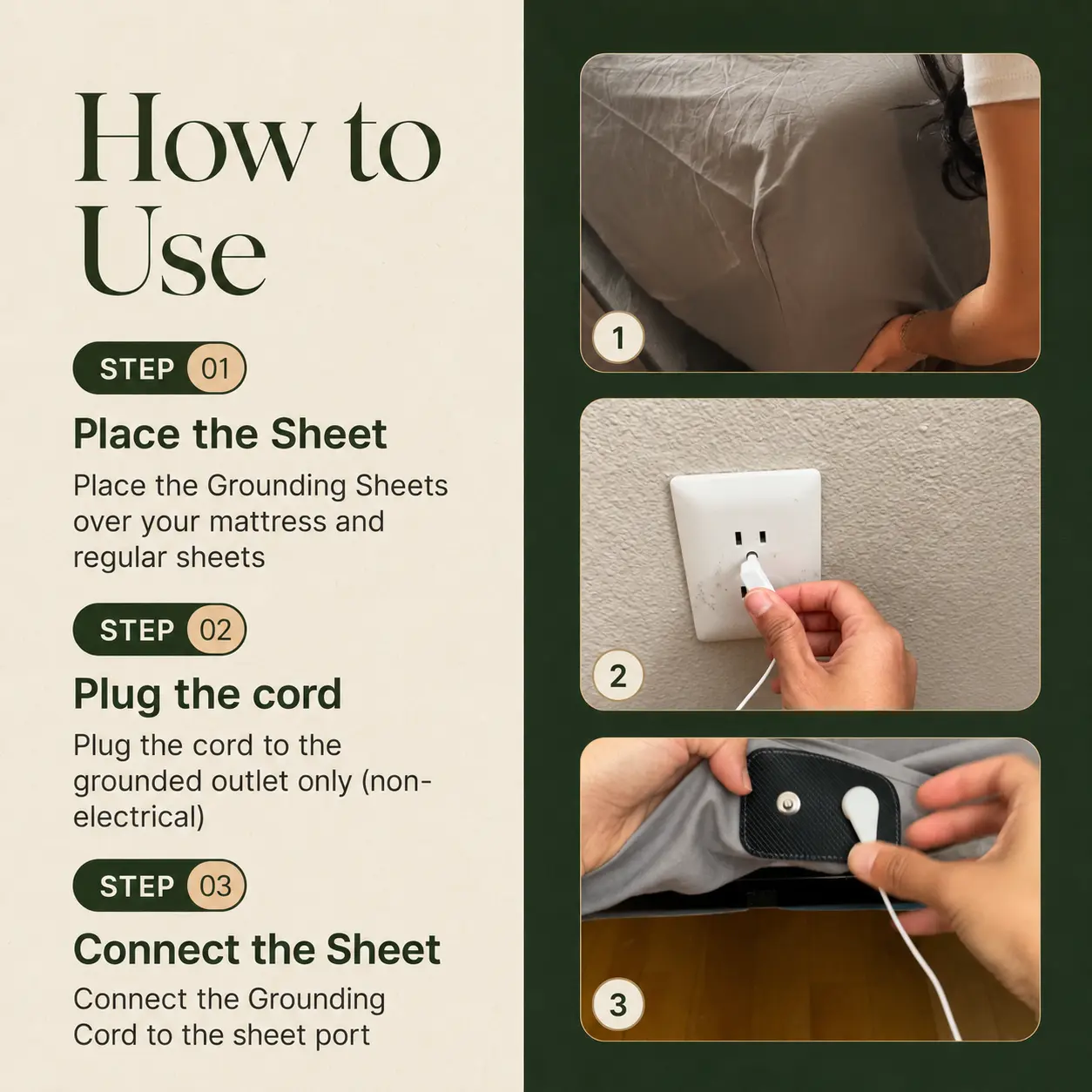 Juujo Grounding Fitted Sheet Details
