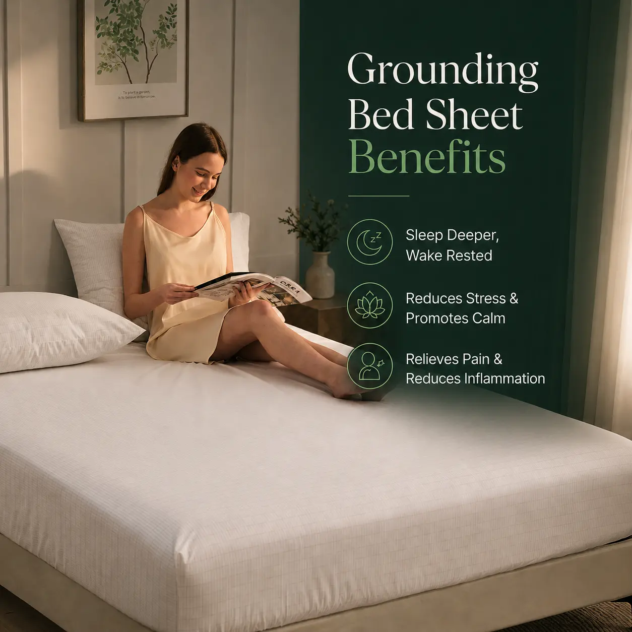 Juujo Grounding Sheet Restful Sleep